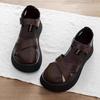 Mary Jane Baotou Sandals Women's Mori Literary Retro Summer New Versatile Fashion Platform Roman Shoes Women