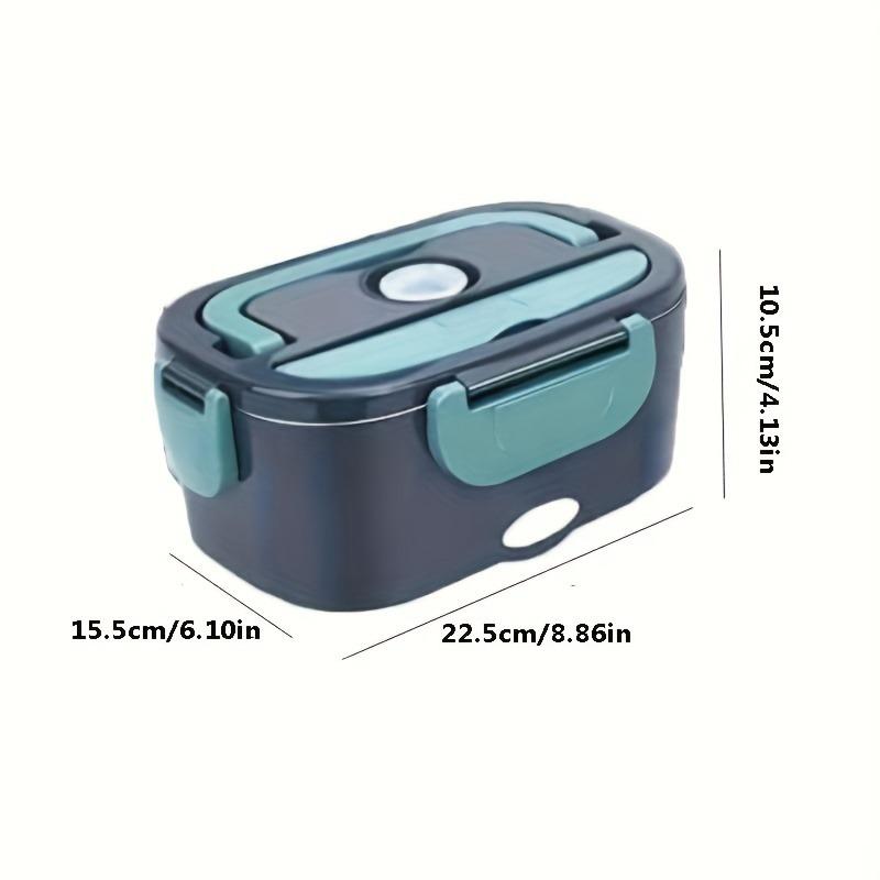 

Электрический ланч-бокс из нержавеющей стали, подогреватель пищи, контейнер для бенто, многофункциональный 2 в 1, электрический ланч-бокс из нержавеющей стали с подогревом us синий