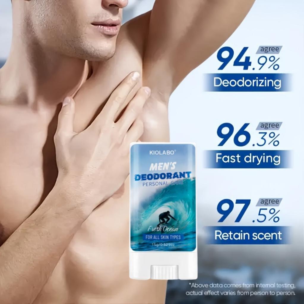 Antiperspirant Deodorant Cream 15g 72-Hour Odor Elimination Portable Fresh Long Lasting Dry less