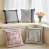 Arabische Keffiyeh Traditionelle Kissenhülle Quadratisch Kurzes Plüschkissenbezug Wohnzimmer Sofa Heimdekoration Funda X