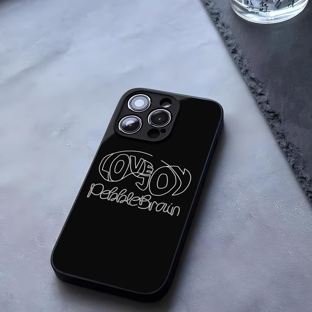 

Cartoon Lovejoy Band Phone Case Tempered Glass For IPhone 17 13 14 16 12 15 11 Pro Max Plus Mini X XR SE2020 Coque iPhone 14 Pro