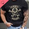 Viking Blood Highquality Unisexs Short Sleeved Viking Legend Tshirt Retro Classic Tshirt Valhalla Odin Top