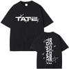Singer Tate Mcrae T8 Graphic T Shirts Unisex Wounisex Fashion Vintage Trend Tshirt Summer Male Casual Oversized Crewneck Short Sleeve