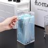 1 Transparent Mask Storage Box With Lid, Dust-Proof Mask Box, Makeup Brush Storage Box