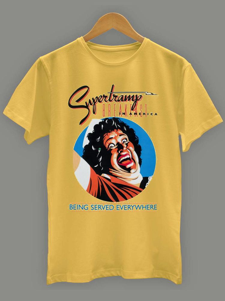 

Rare Supertramp Band Gift For Fan Yellow S-2345XL Unisex T-shirt Unisex T-Shirt XXXXL