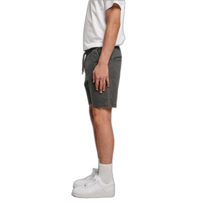 Short de jogging en sergé Urban Classics Stretch - noir - XL