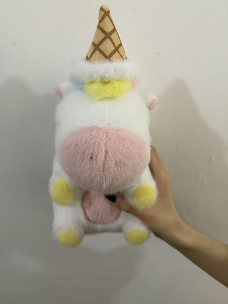 Lulu's Adorable Fluffy Unicorn Plush Doll Gift