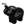 Luck Symbols for Good Fortune Mini Resin Elephant Figurine, Statue Tabletop Decor, Minimalist Room Decor Accessories Small Ornament Home Office Shelf,