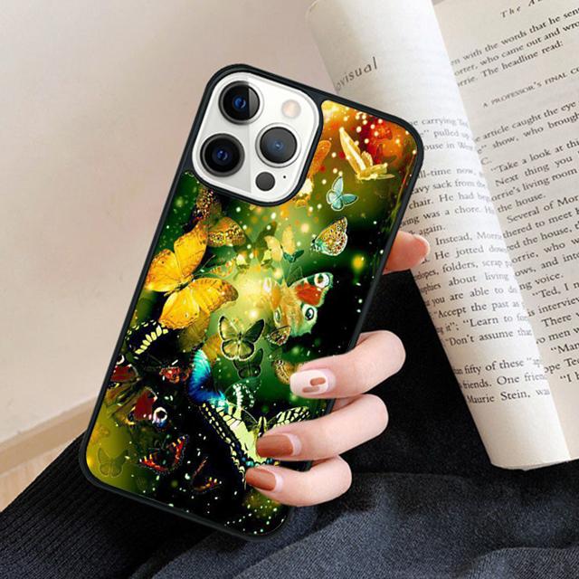 Beautiful Butterfly Nature Wildlife  Soft Phone Case Cover for iPhone 17 Air 16 15 14 13 11 12 Pro Max Plus