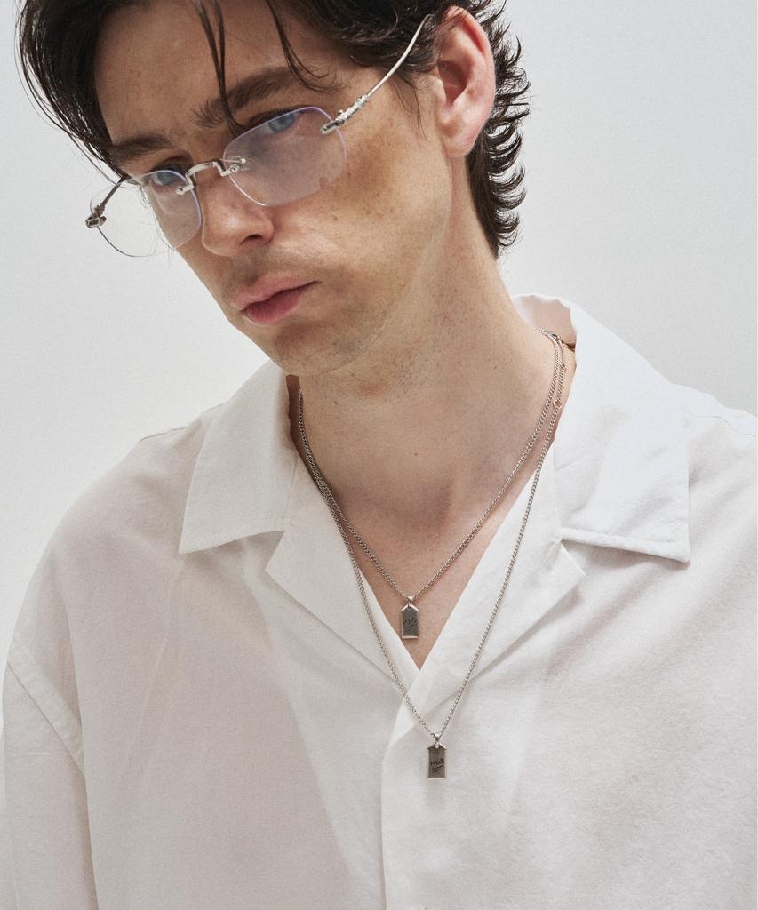 Gaman Silver Tag Necklace