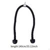 Tricep Rope 55 Inch Nonslip Handle Nylon Pull Down Cable Machine Attachment for Body