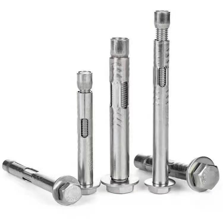 Stainless Steel Expansion Bolt with External Hex & Built-in Hole
