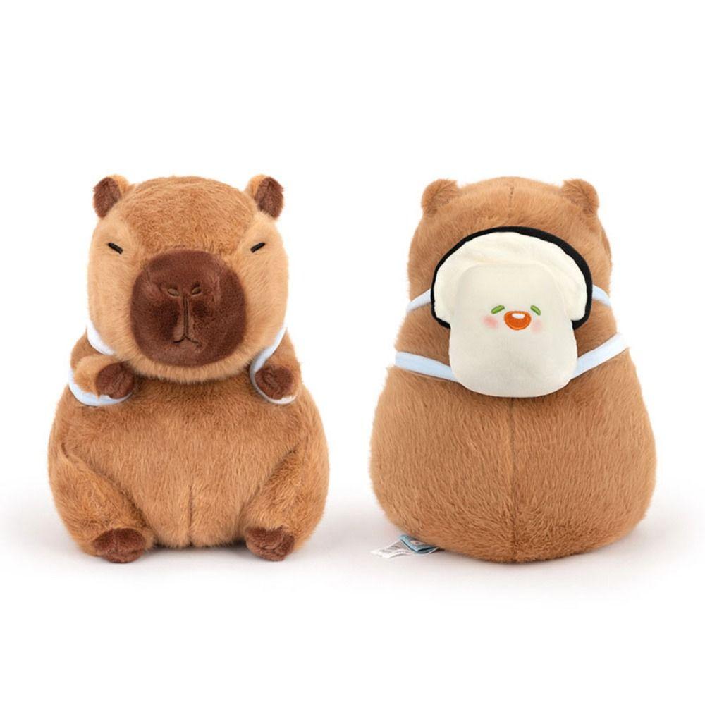 

Simulation Capibara Anime Fluffty Toy With backpack Capybara Plush Doll Birthday Gift