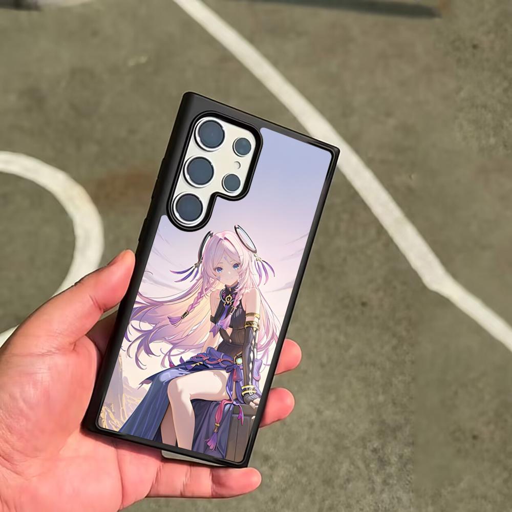 Genshin Impact Yae Shenhe Klare Handyhülle Für SAMSUNG Galaxy S26 S25 S24 S23 S22 S21 S20 FE Plus Ultra Hülle
