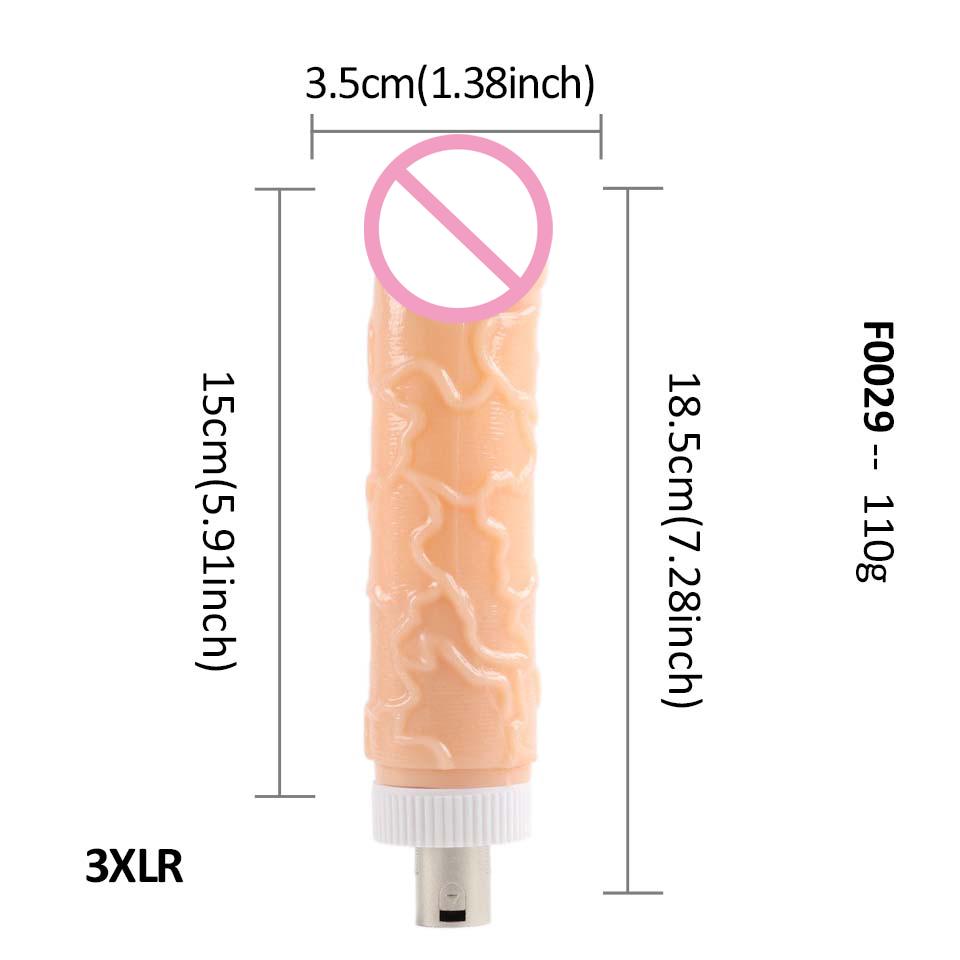 DTSUDU Sex Machine Accessory For Sex Machine, With 3XLR Connector, Toy Suction Cup, Adjustable Length Angle Accessory