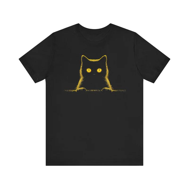 Y2K Top Fashion Kawaii Cartoon Animal 3D Print T Shirt Classic Men Black T-shirt Kawaii Cat Dog Fun Humor Short Sleeve Tees