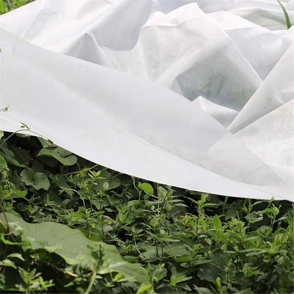 White Winter Plant Protection Cover Non-woven Fabric Garden Warm Protection Cloth  Farm Supplies