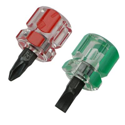 Mini Portable Precision Anti-slip Slotted/Cross-head Type Screwdriver Repair Tool