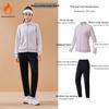 Anta Outdoor Hiking Sports Comfortable Fashion Simple Urban Commuting Fleece Warm Casual Set Women Sets Berry-Pink 962617202N-4