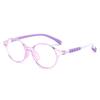 New Kids' Anti-Blue Light Silicone Eyeglass Frames, Versatile for Students, In Stock