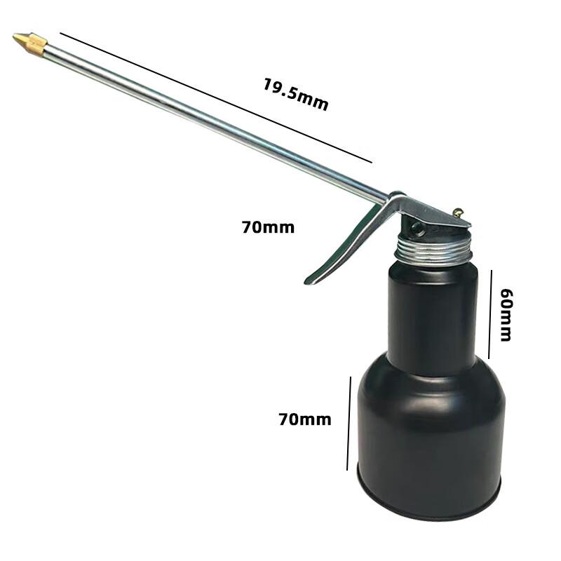 Lixin 500ml Transparent Plastic Oil Can