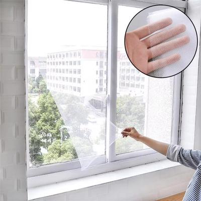130 cm * 150 cm samolepiaca neviditeľná sieťka na okná sieťka proti komárom DIY sieťka na okná proti hmyzu proti hmyzu Závesy dverí