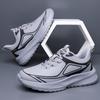 Outdoor Sports Hiking Shoes Men's Spring Black Casual Running Shoes Soft Sole Summer Breathable Travel Shoes