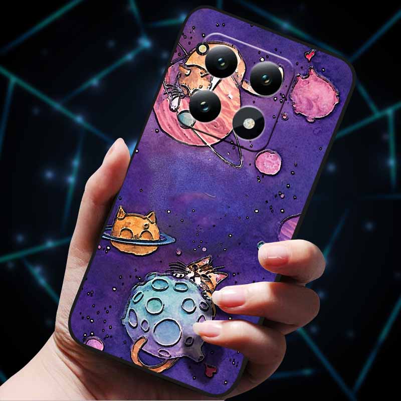 3D Flowers Emboss Fundas For Xiaomi 14T Pro 5G Case Soft Silicone Phone Cases for Xiaomi 14T 5G Back Covers Shell Mi 14T Pro Bag