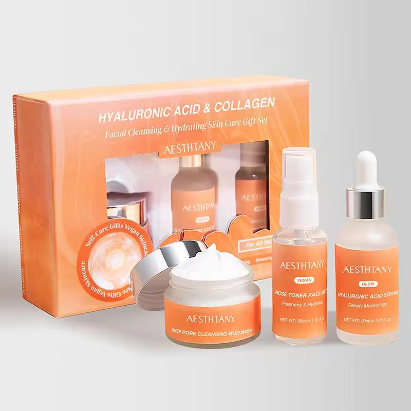 Moisturizing Gift Set (3-Piece Set) - Moisturizing Skincare Designed For Dry Skin