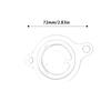 Engine Oil Filter Cover Cap High Performance Premium Durable Aluminum Alloy for Honda Crf450rl Replacement Easy To Install