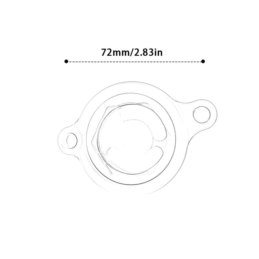 Engine Oil Filter Cover Cap High Performance Premium Durable Aluminum Alloy for Honda Crf450rl Replacement Easy To Install
