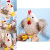 Plüsch-Hühnerspielzeug mit PP-Baumwollfüllung zum Spielen und für Komfort für Kinder