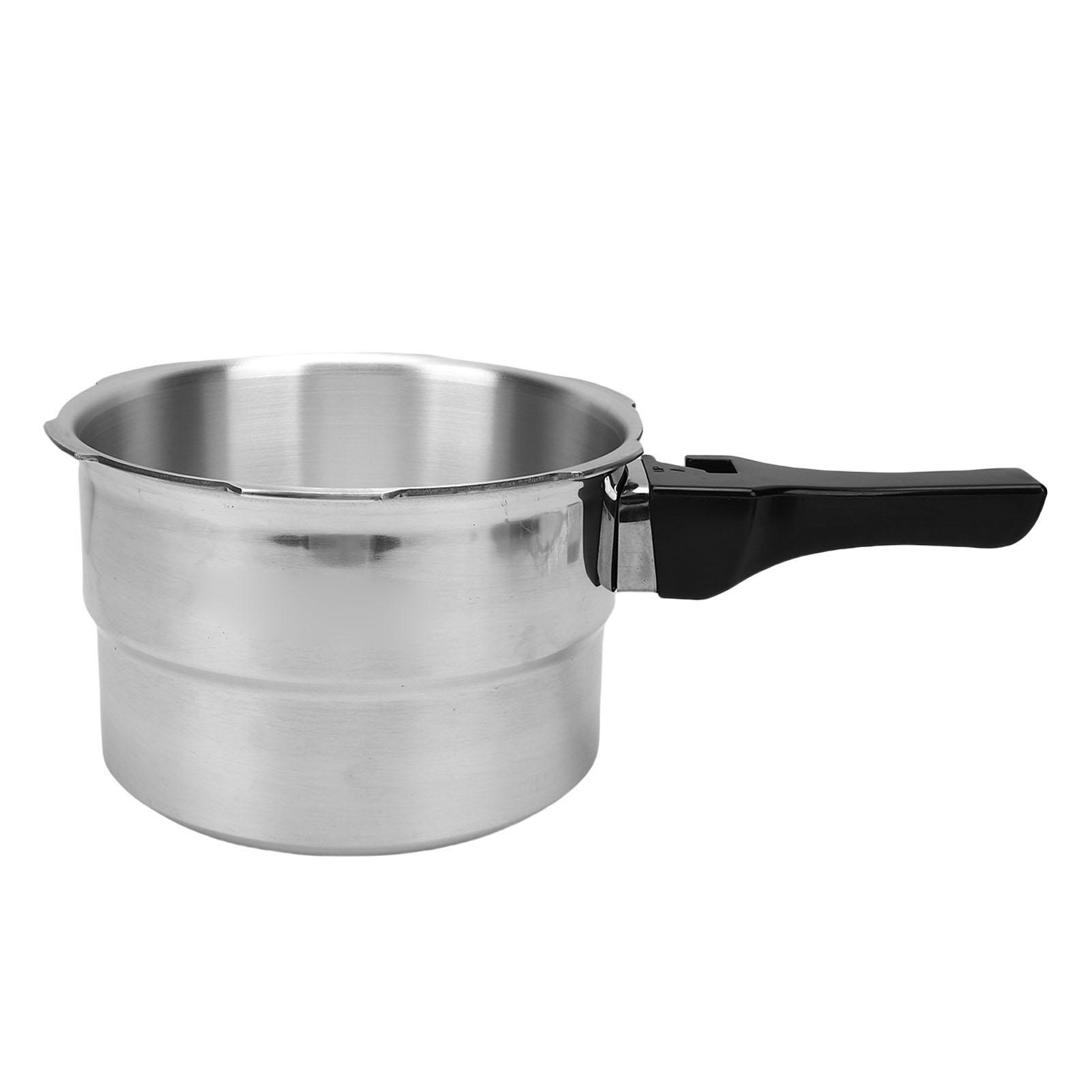 Autocuiseur, Pot de Cuisson Haute Pression en Alliage d'Aluminium de 3L avec Conception Antidéflagrante, Grande Capacité pour Cuisinière à Gaz Cuisinière à Induction Électrique Plat