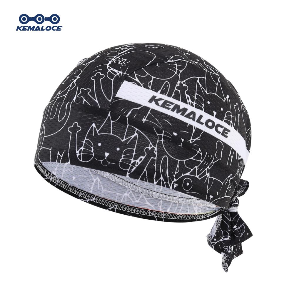 

KEMALOCE Team Bike Бандана Детский Пират Белый Мультяшный Кот Взрослый Велосипедная Кепка Головной Убор чёрный/белый