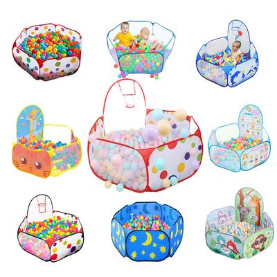 Enjoy Tent Cartoon Ball Pit Pool Portable Foldable Children Outdoor Indoor Sports Instructive Playthings Featuring Basket Designed For Children