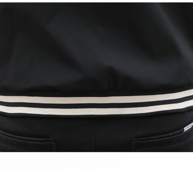 Men's Youth Student Jacket Men's Stand Collar Casual Coat Spring and Autumn Thin Baseball Jacket