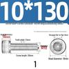304 Stainless Steel Hex Socket Cap Screw with Extended Thread