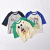Children's Clothing Japanese Size 140-Sleeve Cartoon T-shirt
