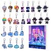 2D Fashion Girls Group Keychains 24 Pieces Gift