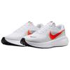 Nike Revolution 8 White Pure Platinum Black Bright Crimson Sneakers HJ9198-102