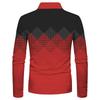New Men's Casual Fashionable Simple and Trendy Autumn and Winter Long-sleeved Polo Shirts