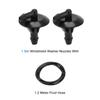 INFINAUTO Washer Nozzle Front Window Nozzle Wiper with Jet 1.2m Hose Fits OE:5125061AA Dodge Black