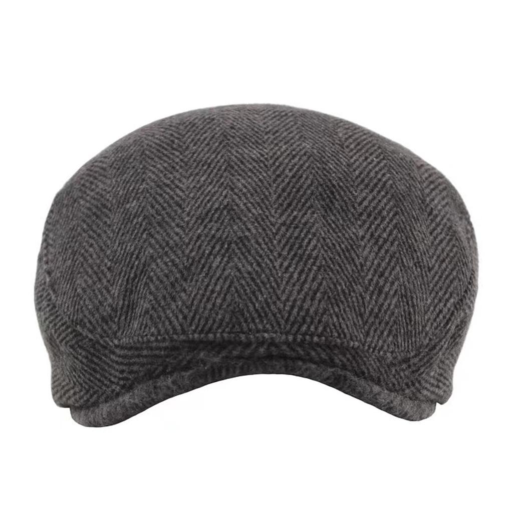 Unisex Artist Beret Hat Retro Peaked Cap Warm Newsboy Caps Autumn Winter Outdoor Leisure Hats Travel Accessories for Women Men