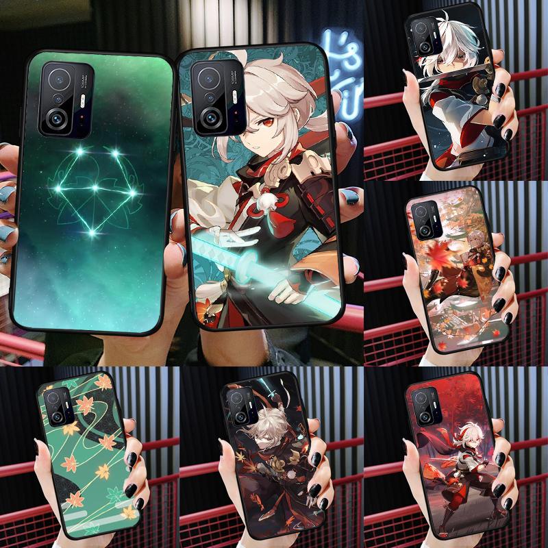 Cool Genshin Impact Kaedehara Kazuha Case For Xiaomi 14T 11T 12T 13T Pro 13 14 Ultra POCO X7 Pro X3 X5 F3 F5 F6 M6 X6 Pro Cover