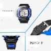 Boys' Student Digital Watch, Sports Type, Water Resistant, Multi-function (Alarm/Stopwatch/Night Light), Digital Display, 2 Sizes (Large/Small), 2
