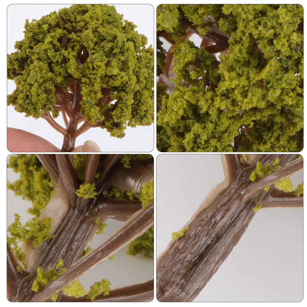 iplusmile Tree Model Set (20 Trees, Green)