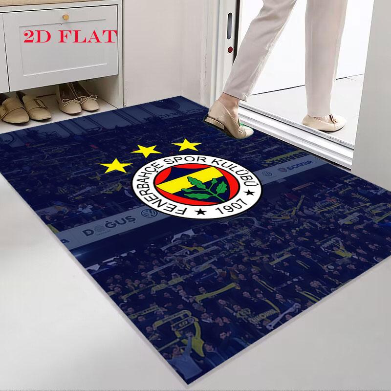 Tappeto Tappeto Orgoglio Fenerbahce per Soggiorno Camera da Letto Casa Decorazione Divano, Tappetino Antiscivolo per Giochi Bambini
