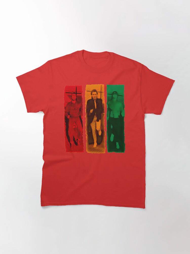 The Action The Three Color Panels Action Art Classic T-Shirt