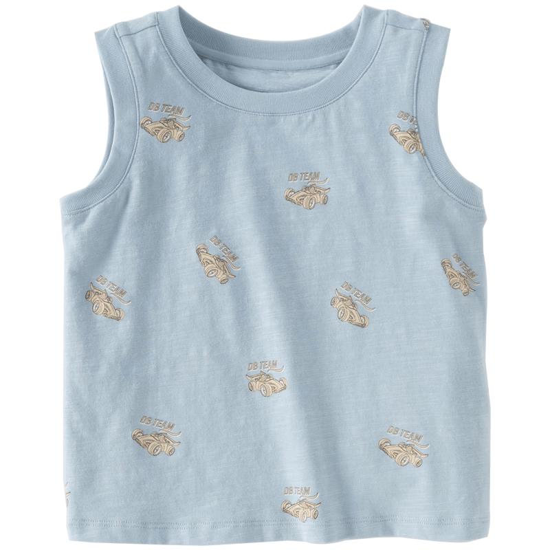 DAVE&BELLA Boys' Printed Summer Knit Vest