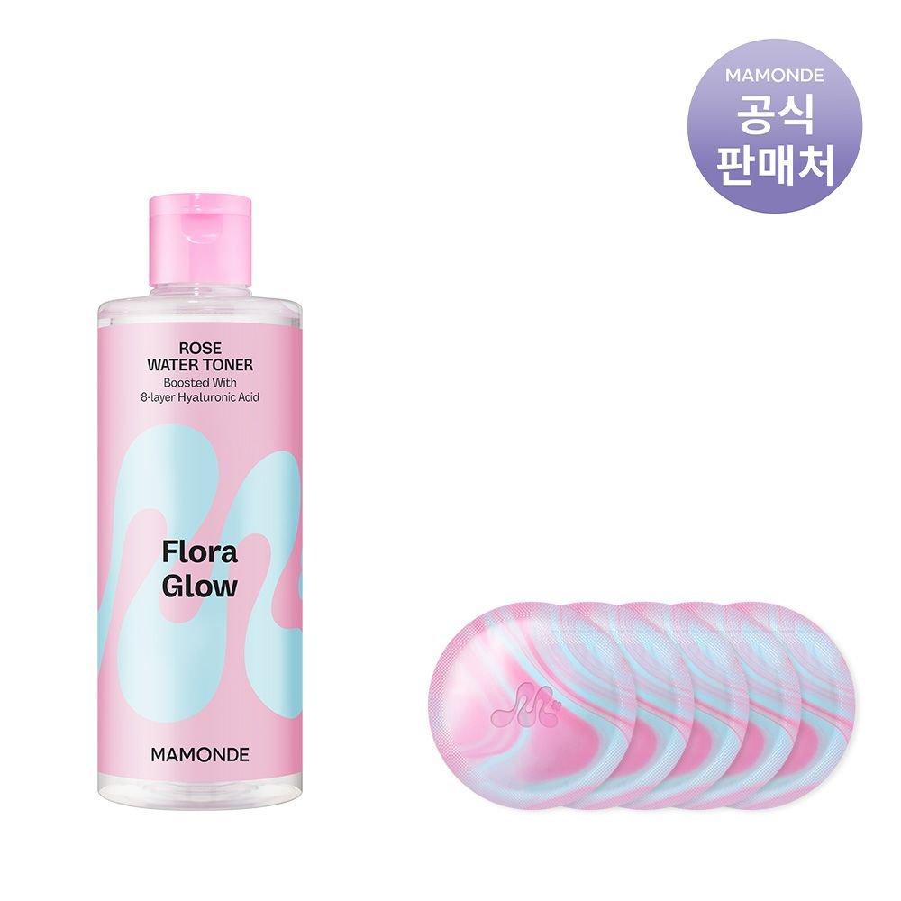 Тоник с розовой водой Flora Glow 300 мл